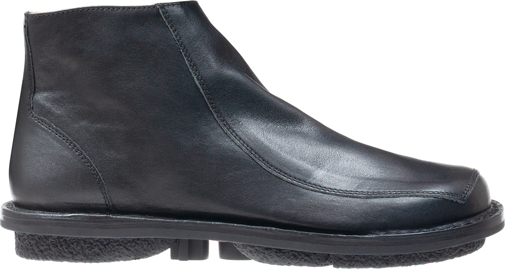 [trippen] Runner m ( black-sat )