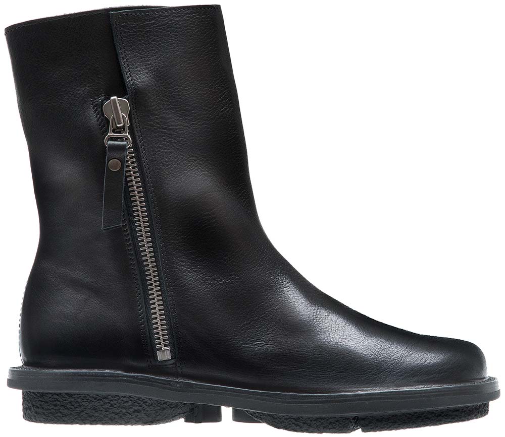 [trippen] Deer f ( black-waw/black-sft )