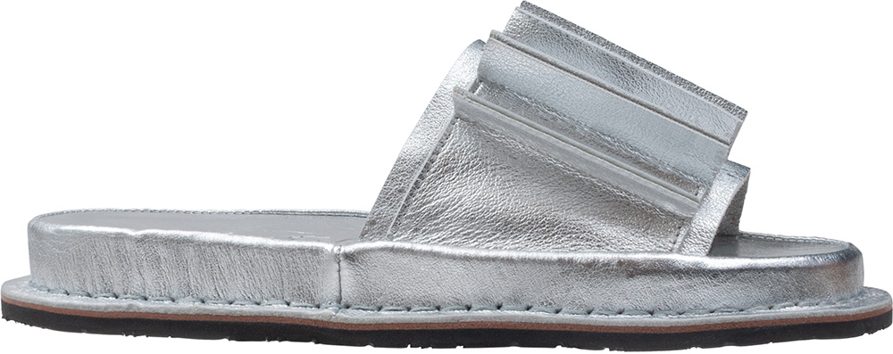 [trippen] Slate f ( sliver-sft/silver-lam )
