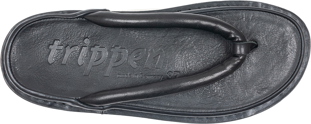 [trippen] Zori_LED f ( black-waw/black-sat )