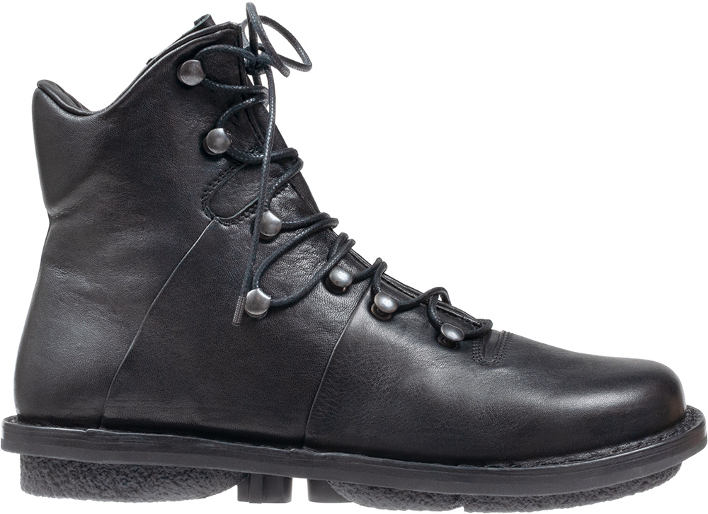 美品 trippen トリッペン alpin アルピン 41 ブラック ブーツ Alpin m ( black-sat ) | trippenオフィシャルサイト