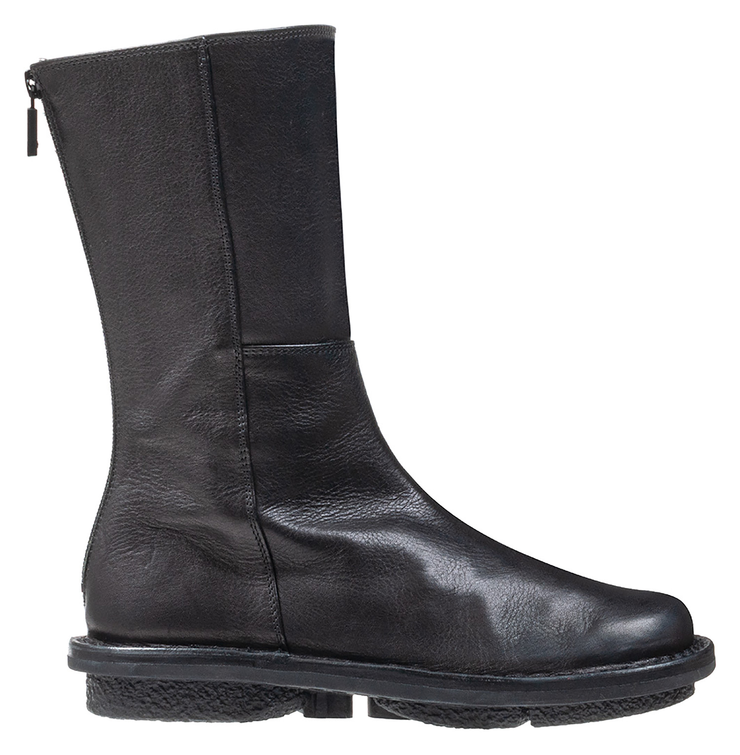 [trippen] Mid-Boot f ( black-sat )