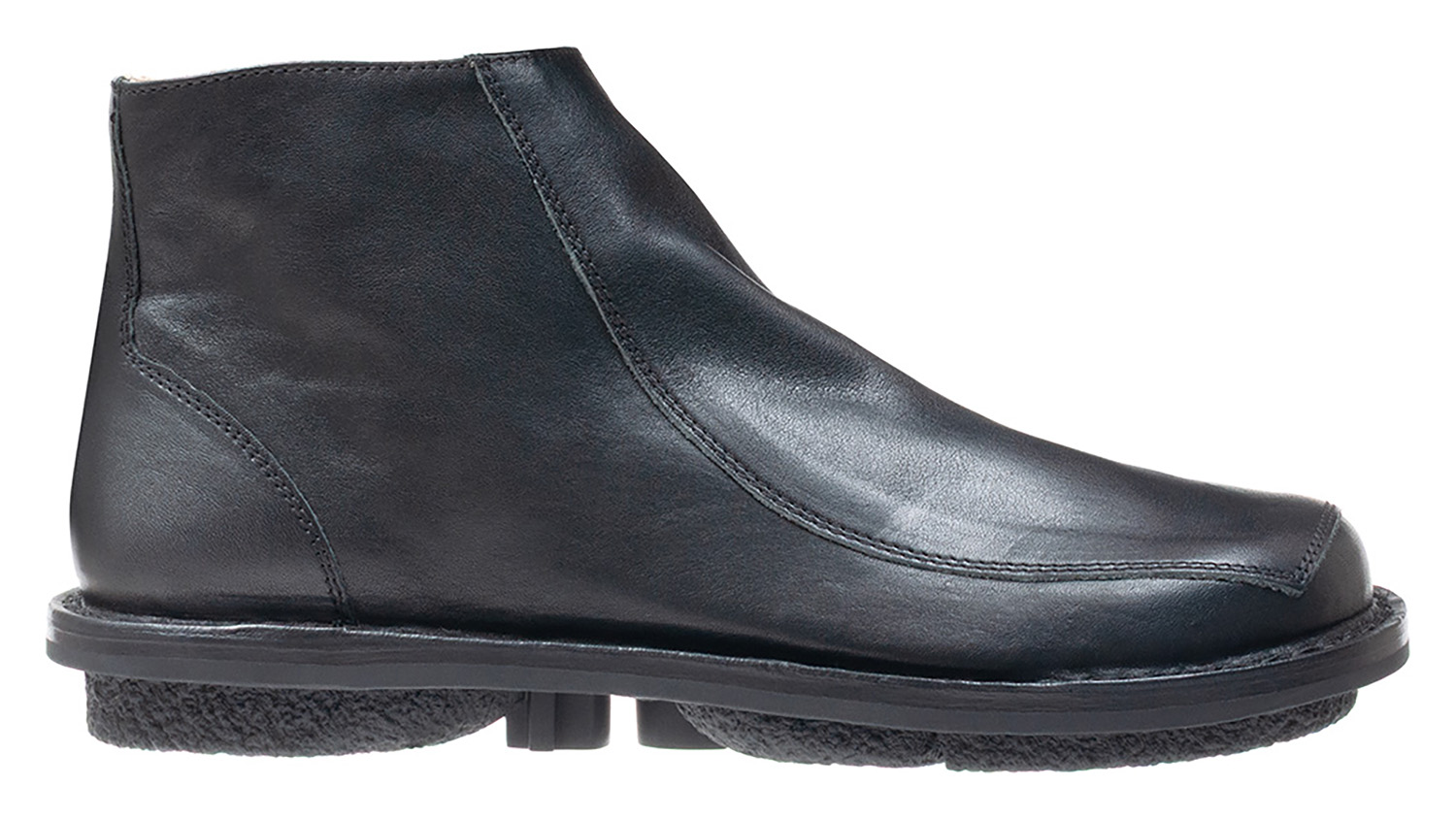 [trippen] Runner m ( black-sat )