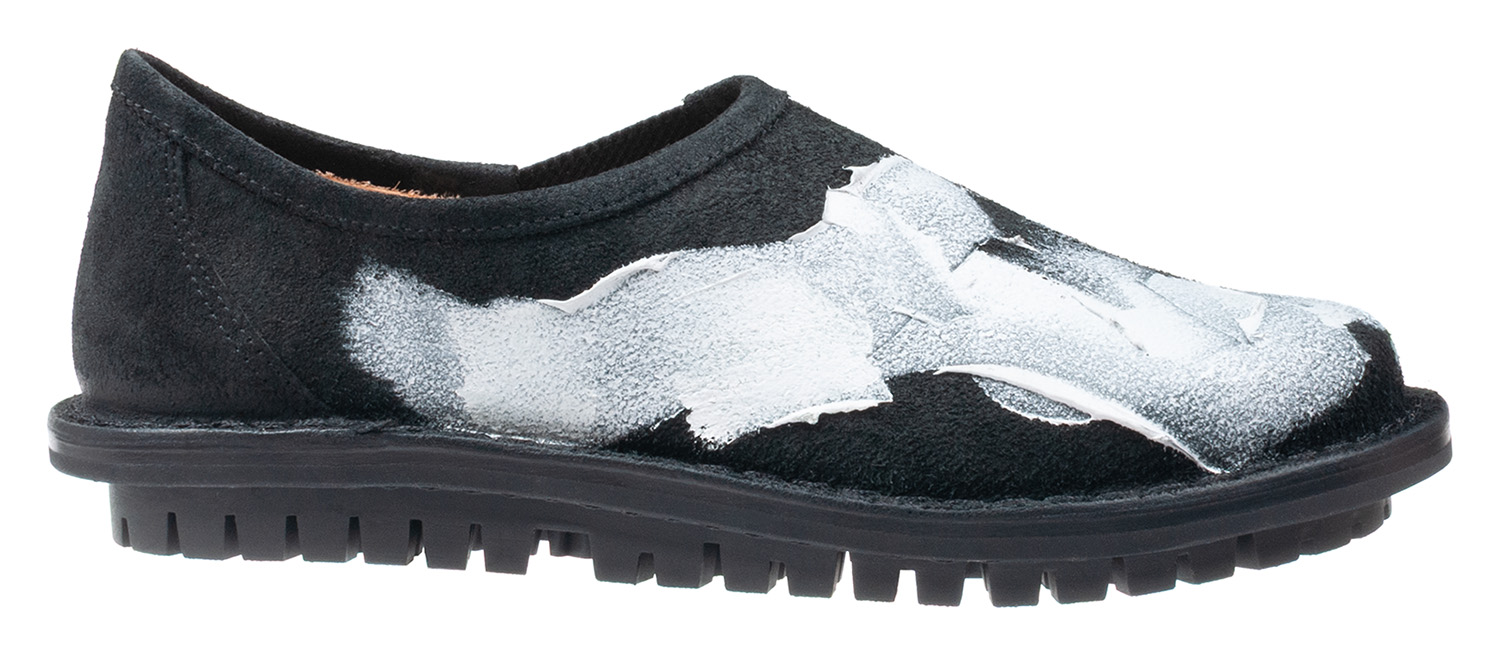 [trippen] Yen m ( black-sde/white-color )