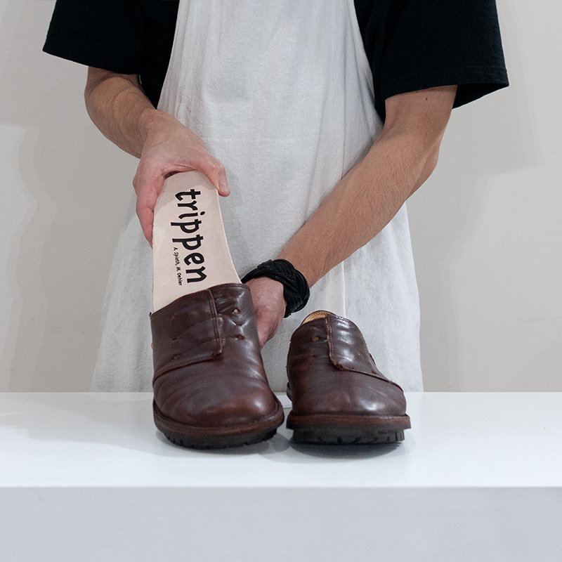 インソールを交換する