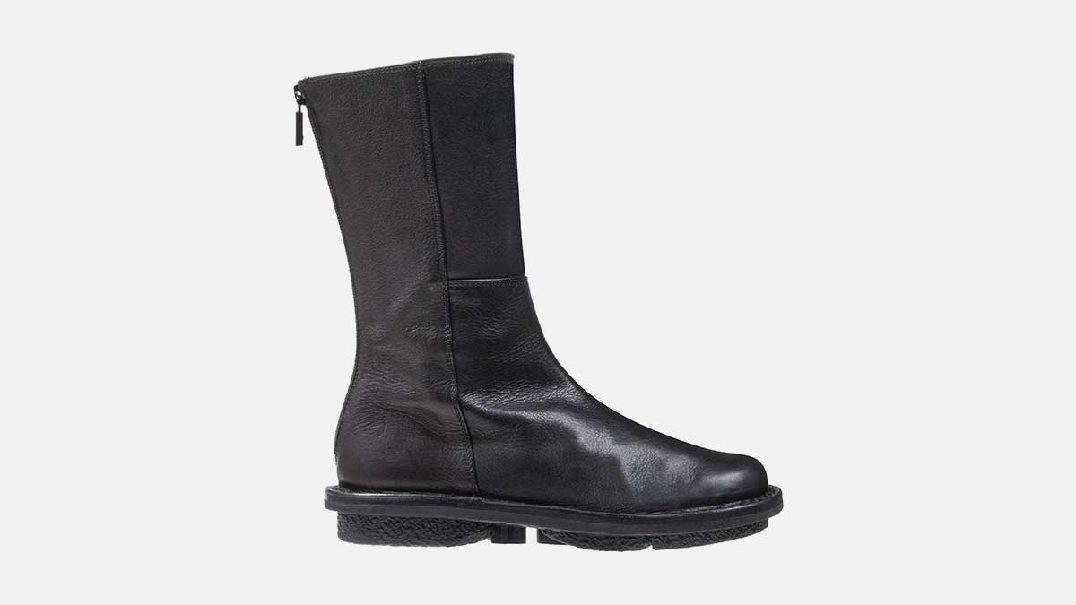 trippen Mid-Boot f サイドゴアブーツ　37 Mid-Boot f ( black-sat ) | trippenオフィシャルサイト